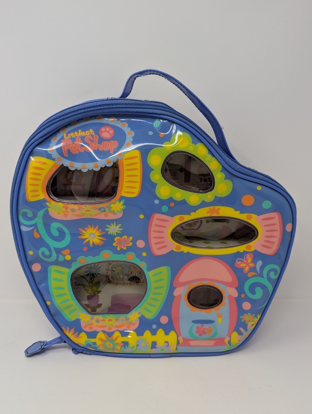 Littlest Pet Shop Carry Case Blue Storage